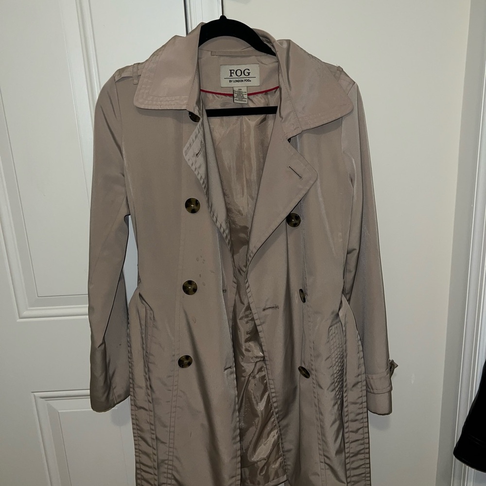 Women's Tan Trench Coat